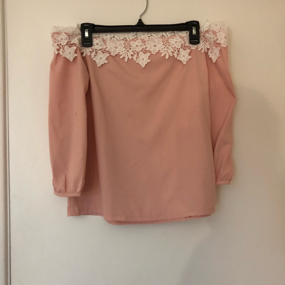 Strapless shirt